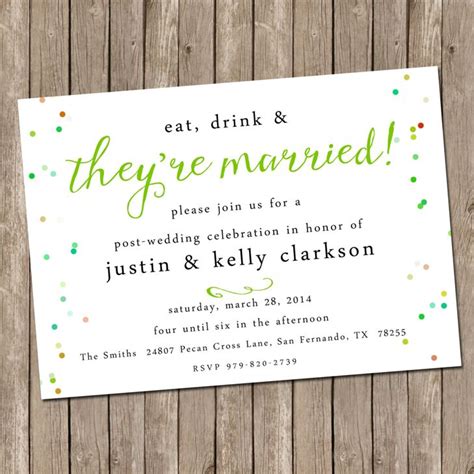 Our Favorite Post Wedding Brunch Invitations