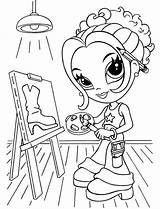 Coloring A4 Pages Lisa Frank Printable Girl Painting Glamour Colouring Sheets Print Kids Girls Color Size Momjunction Little Books Adult sketch template