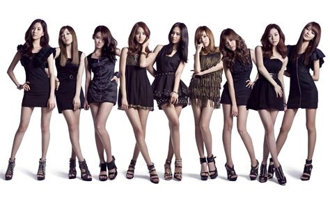 Wallpaper Model Asian Sunny Korean Girls Generation
