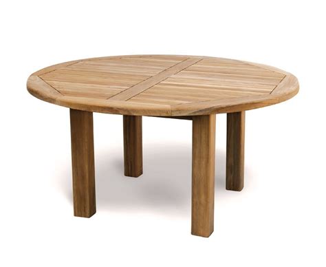 titan  teak ft  wooden garden table cm