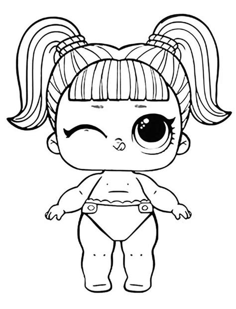 printable lol baby coloring page coloring home