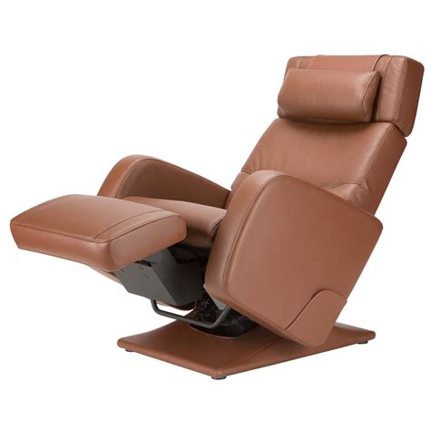 human touch  gravity leather recliner wayfair