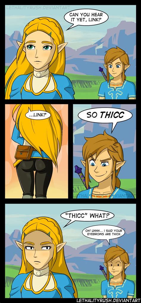 Thicc The Legend Of Zelda Breath Of The Wild Legend