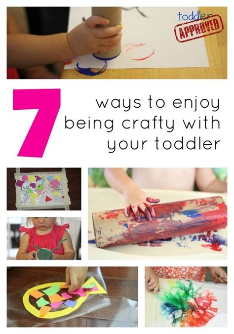 ways  enjoy  crafty   toddler attoddlerapproved  images crafty kids craft