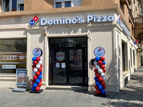 dominos opens  store  croatia restaurant magazine