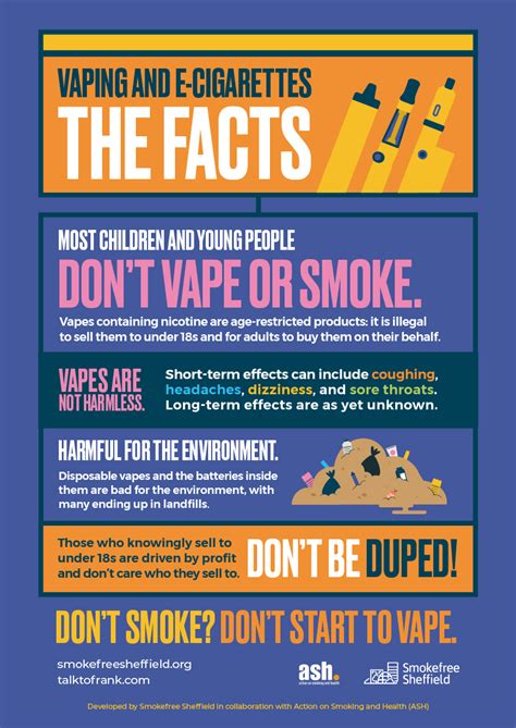 Vaping The Facts Smokefree Sheffield