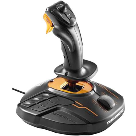 joystick thrustmaster tm fcs flightstick usb pc  conradcom