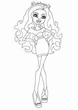 Clawdeen Ghouls Colorare Sheets sketch template