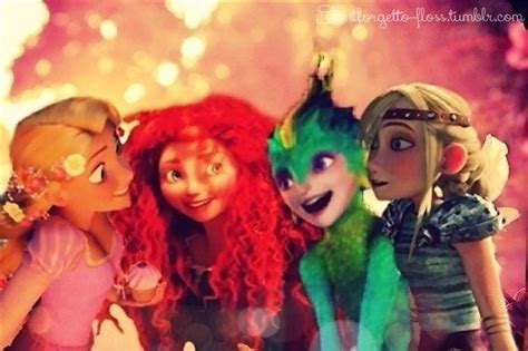 The Big Four Ladies Rise Of The Brave Tangled Dragons