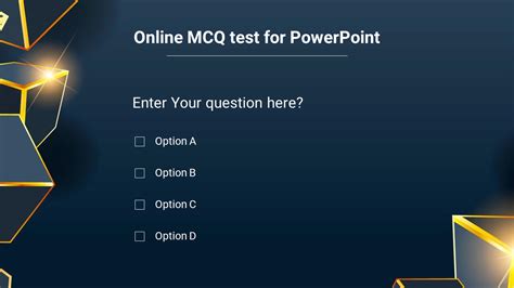 mcq test  powerpoint google  template