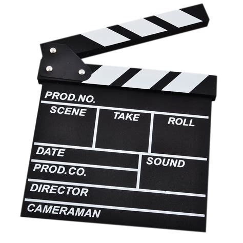 clapboard directors clapper board film cut action scene clapper board
