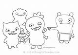 Ugly Uglydolls Kolorowanki Colorat Colorir Dzieci Desenhos Bestcoloringpagesforkids Cristinapicteaza Downloaden sketch template