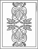 Celtic Coloring Pages Colorwithfuzzy Irish Scottish Symmetrical Sheets Symetrical sketch template