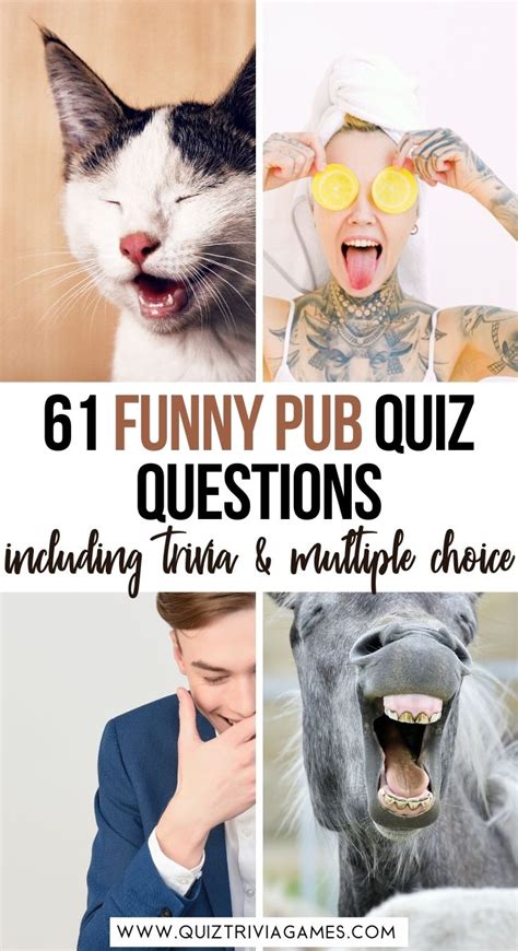 64 Funny Pub Quiz Questions And Answers Quiz Trivia Games