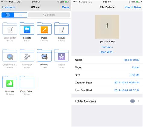 browse  content   icloud drive   iphone  ipad