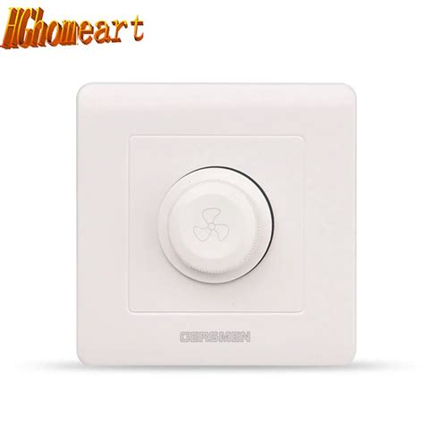 hghomeart household wall fans ceiling fan speed control switch continuously variable wall switch