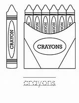 Box Drawing Crayons Draw Crayon Coloring Learn Pages Color Paintingvalley sketch template