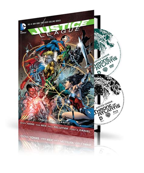 dc reveals new dvd graphic novel combo packs including