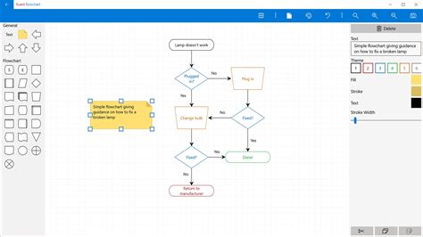 microsoft program  create flowcharts learn diagram