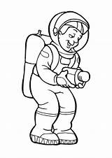 Astronaut Gadget Mission sketch template