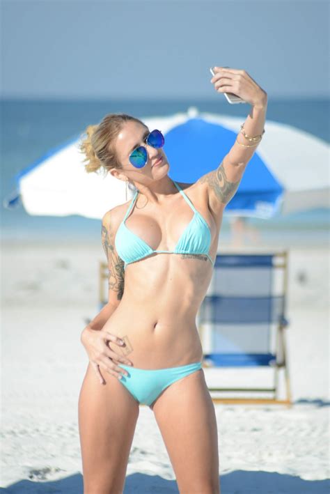 Reagan Lush Shows Off Her Bikini Body In Miami Beach