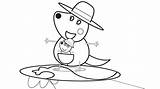 Pig Peppa Coloring Pages Australian Holiday sketch template