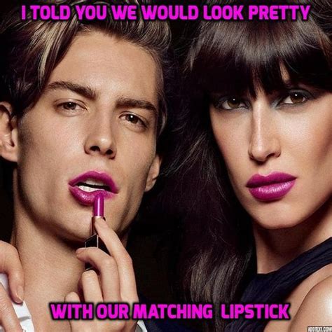 star tg captions matching lipstick sissy tg caption