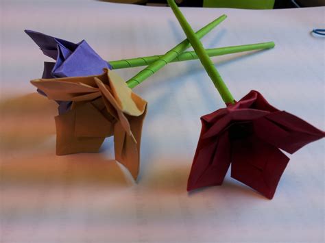 paper moon tutorial origami flower