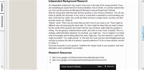 science fair  background research youtube