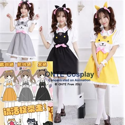 New Arrive Neko Atsume Dress Anime Cat Backyard Cosplay Costume Lovely