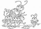 Mewarnai Semut Colorir Kolorowanki Temu Dawno Coccinelle Inseto Bugs Insecto Trawie Bajki 1001 Pattes Desenhos Dibujo Tia Suh Kreatifitas Meningkatkan sketch template