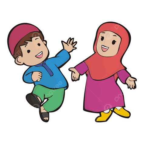 happy muslim kids happy muslim kids png transparent image