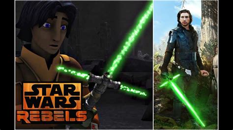 star wars rebels season  crossguard lightsaber origins