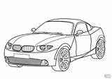 Coloring Pages Supercar Car Cars Kids Color Printable Super Print Getcolorings Bmw Luxury sketch template