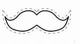 Bigotes Bigote Colorings Guardado Coloring Padre sketch template