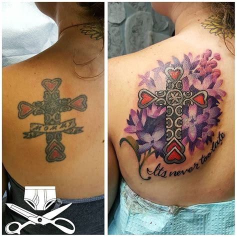 She Asked For An Update To Her Cross And To Add Lilacs To Better