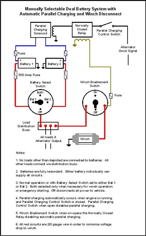 diagram warn dual battery system wiring diagram mydiagramonline