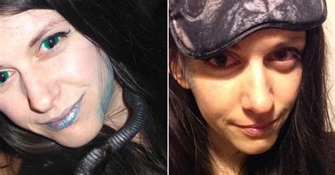 Warning Over Cheap Halloween Contact Lenses After Woman