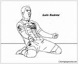 Luis Pages Suarez Coloring Suárez Color sketch template