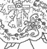 Hail Prayer Catholic sketch template