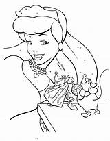 Coloring Cinderella Pages Baby Color Getcolorings Getdrawings sketch template