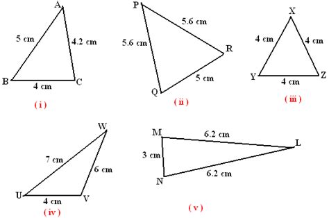 Basic Geometry Types Of Triangles On The Basis Of Sides