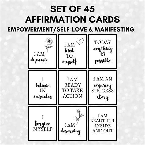 pin  affirmations cards vision board mood board
