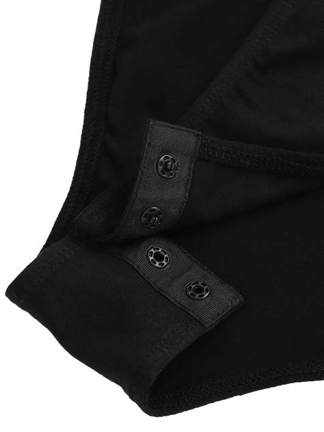 Motf Premium Modal Half Placket Bodysuit Shein Usa