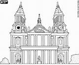 Cathedral Coloring London Paul Designlooter 250px 93kb sketch template