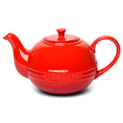 chasseur la cuisson red teapot ebay