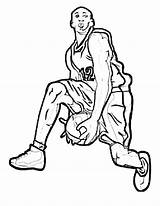Michael Lebron Jogador Basketbal Kleurplaten Desenho Kleurplaat Tudodesenhos Ausmalen Bulls Downloaden Uitprinten sketch template
