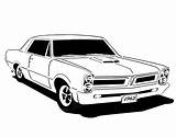 Gto Scroll Saw Pontiac Car Coloring Patterns Silhouette Cars Pages Muscle Drawing Transportation User Drawings Automobile First Retro Judge Scrollsawvillage sketch template