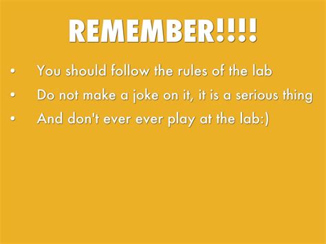 lab rules  gabriel perez