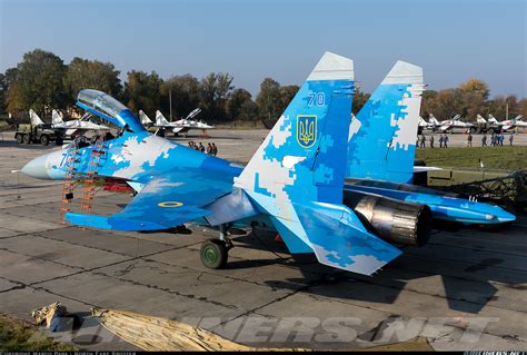 Sukhoi Su 27ub Ukraine Air Force Aviation Photo 5270143